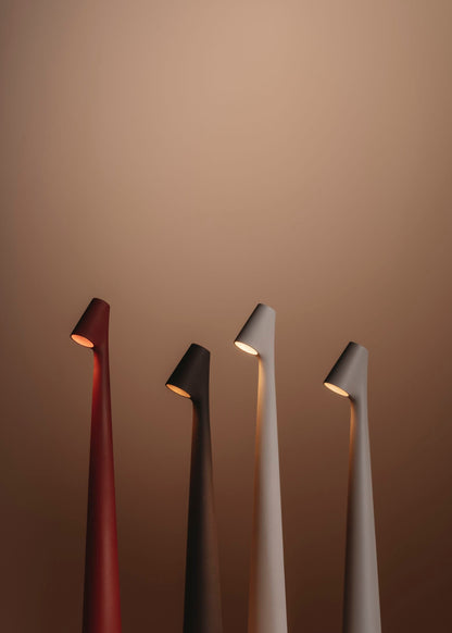 Africa Portable Table Lamp | Metal & Acrylic | Rechargeable, 4 Colors