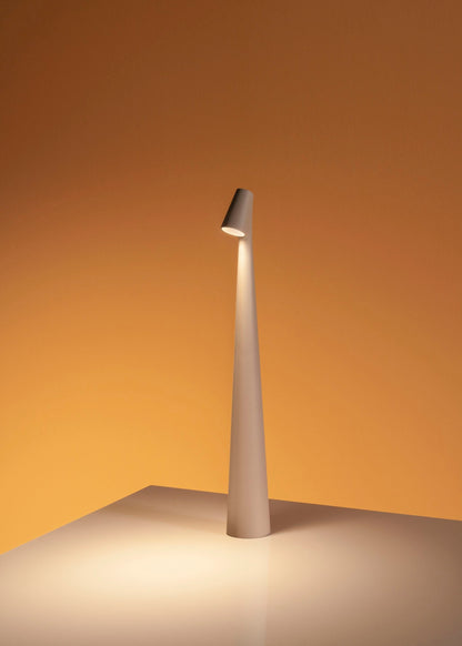 Africa Portable Table Lamp | Metal & Acrylic | Rechargeable, 4 Colors