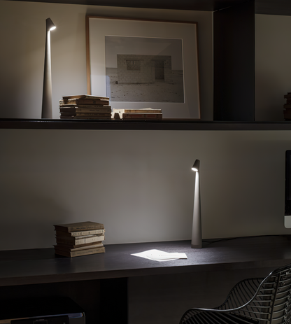 Africa Portable Table Lamp | Metal & Acrylic | Rechargeable, 4 Colors