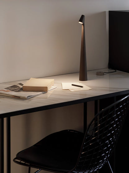 Africa Portable Table Lamp | Metal & Acrylic | Rechargeable, 4 Colors