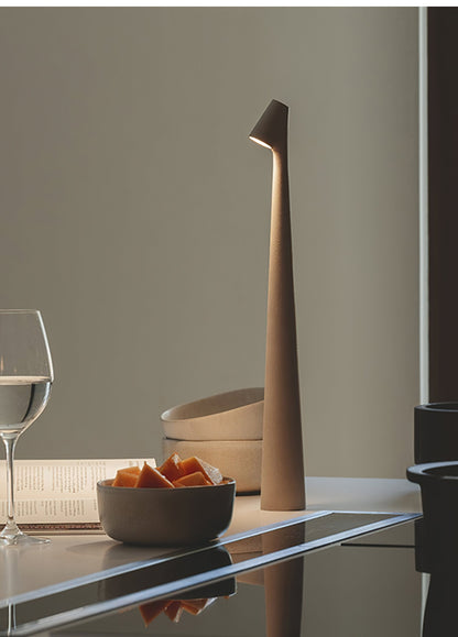 Africa Portable Table Lamp | Metal & Acrylic | Rechargeable, 4 Colors