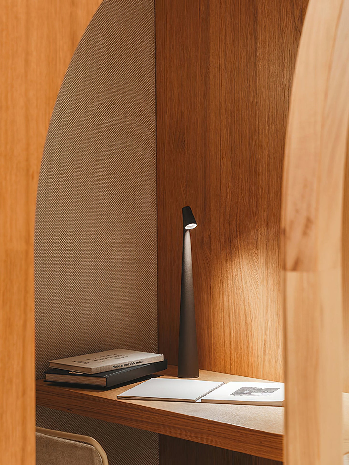 Africa Portable Table Lamp | Metal & Acrylic | Rechargeable, 4 Colors