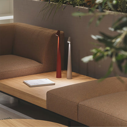 Africa Portable Table Lamp | Metal & Acrylic | Rechargeable, 4 Colors