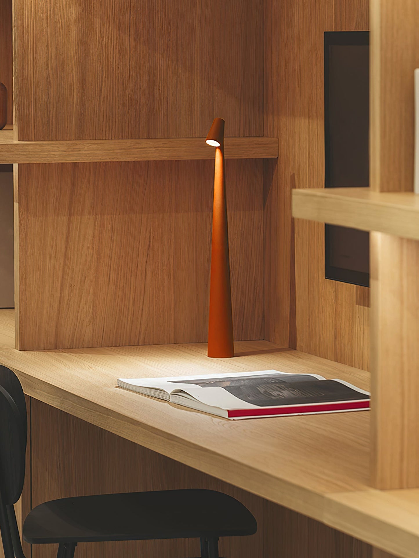 Africa Portable Table Lamp | Metal & Acrylic | Rechargeable, 4 Colors
