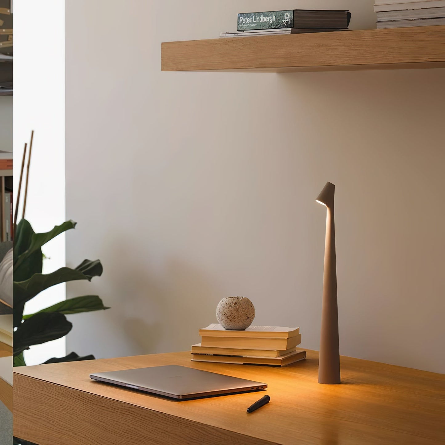 Africa Portable Table Lamp | Metal & Acrylic | Rechargeable, 4 Colors