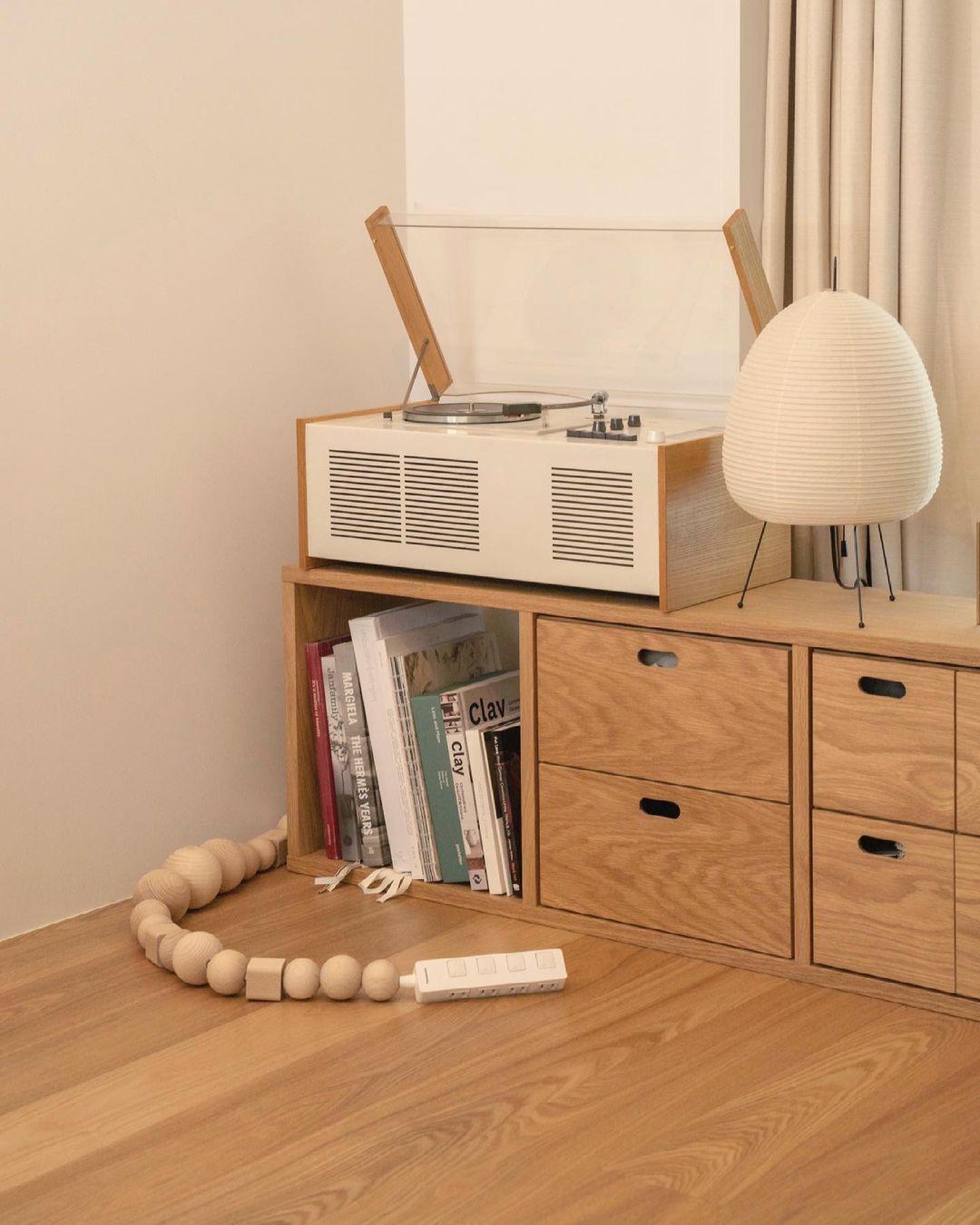 Akari Paper Table Lamp | Mulberry Rice Paper & Metal | 26cm, 30cm, 40cm Sizes