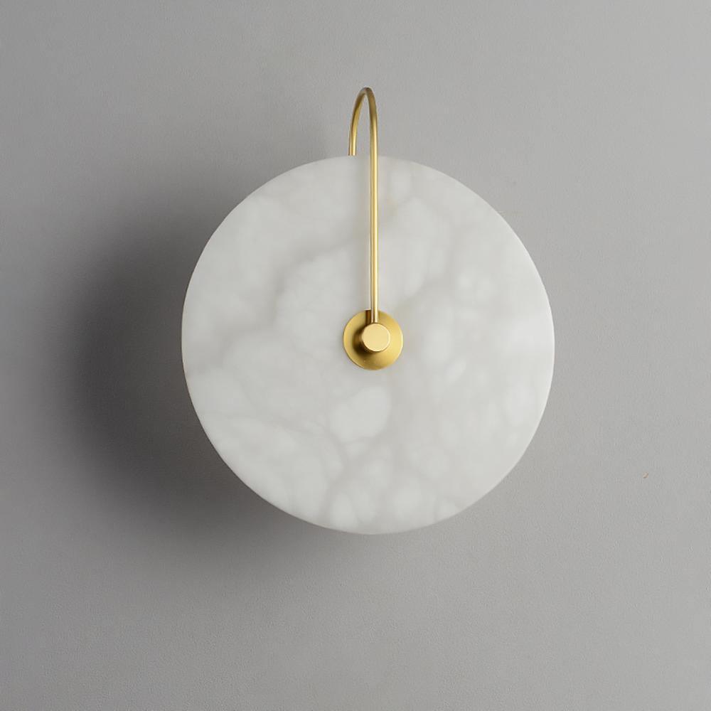 Alabaster LED Wall Sconce | Elegant Alabaster Stone | Multiple Sizes Available