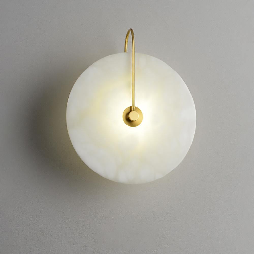 Alabaster LED Wall Sconce | Elegant Alabaster Stone | Multiple Sizes Available