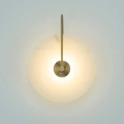 Alabaster LED Wall Sconce | Elegant Alabaster Stone | Multiple Sizes Available