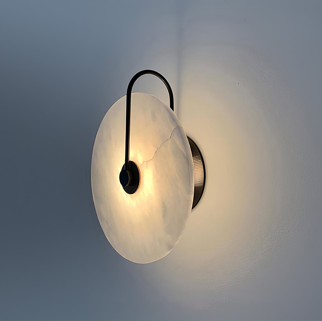 Alabaster LED Wall Sconce | Elegant Alabaster Stone | Multiple Sizes Available