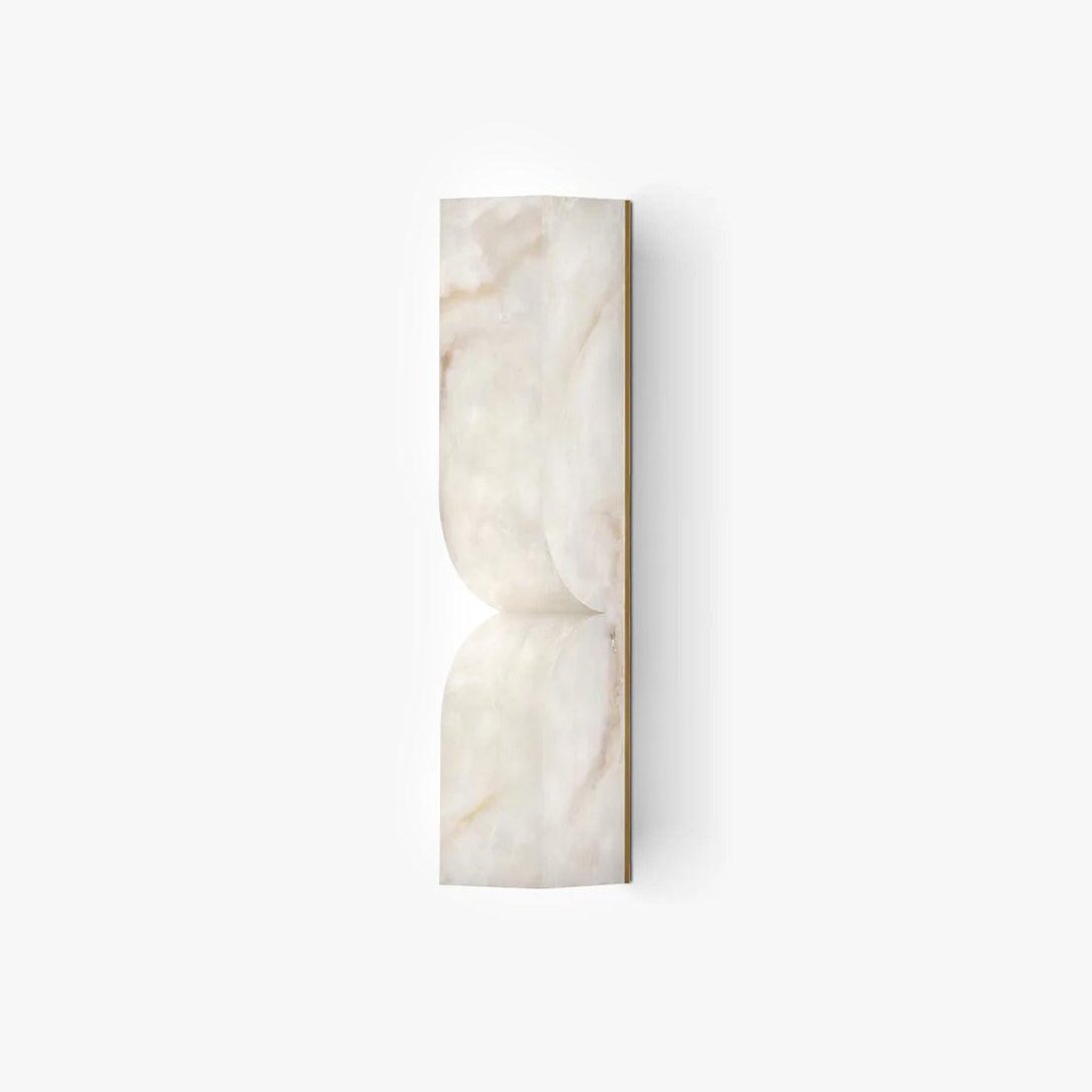 Alabaster Wall Sconce | Carved Alabaster | LED Indoor Lighting