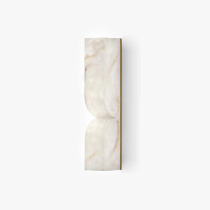 Alabaster Wall Sconce | Carved Alabaster | LED Indoor Lighting