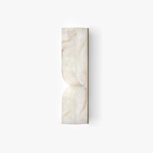 Alabaster Wall Sconce | Carved Alabaster | LED Indoor Lighting