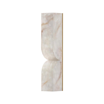 Alabaster Wall Sconce | Carved Alabaster | LED Indoor Lighting
