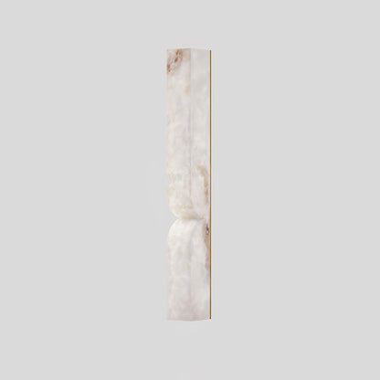 Alabaster Wall Sconce | Carved Alabaster | LED Indoor Lighting