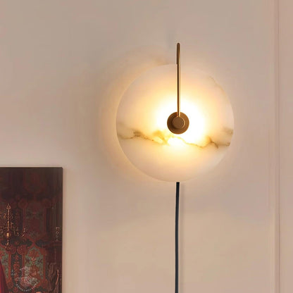 Alabaster LED Wall Lamp | High-Quality Alabaster | Multiple Sizes Available