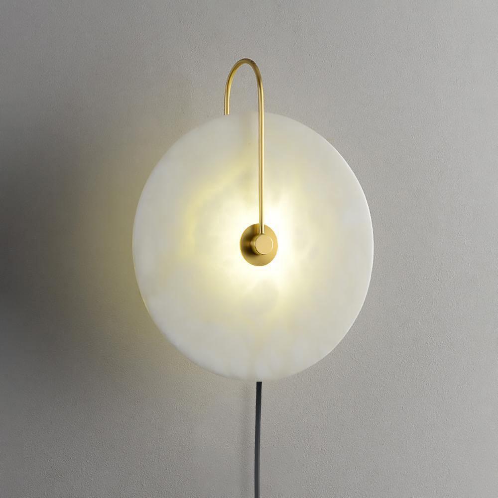 Alabaster LED Wall Lamp | High-Quality Alabaster | Multiple Sizes Available
