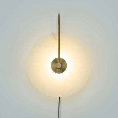 Alabaster LED Wall Lamp | High-Quality Alabaster | Multiple Sizes Available