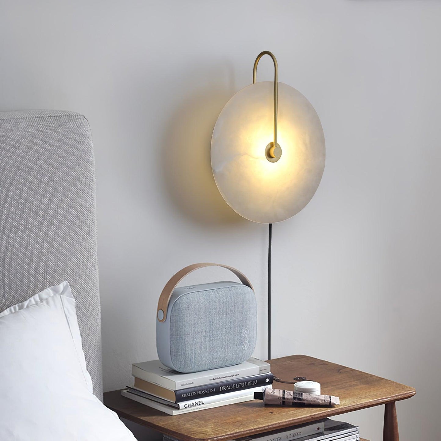 Alabaster LED Wall Lamp | High-Quality Alabaster | Multiple Sizes Available