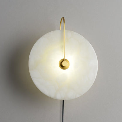 Alabaster LED Wall Lamp | High-Quality Alabaster | Multiple Sizes Available