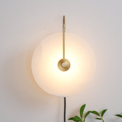 Alabaster LED Wall Lamp | High-Quality Alabaster | Multiple Sizes Available