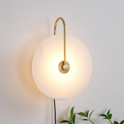 Alabaster LED Wall Lamp | High-Quality Alabaster | Multiple Sizes Available