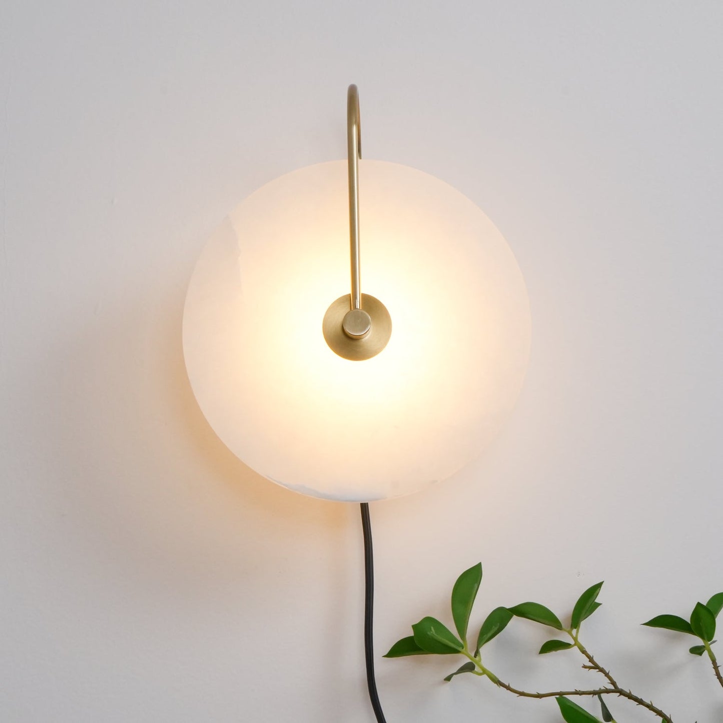 Alabaster LED Wall Lamp | High-Quality Alabaster | Multiple Sizes Available