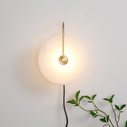 Alabaster LED Wall Lamp | High-Quality Alabaster | Multiple Sizes Available