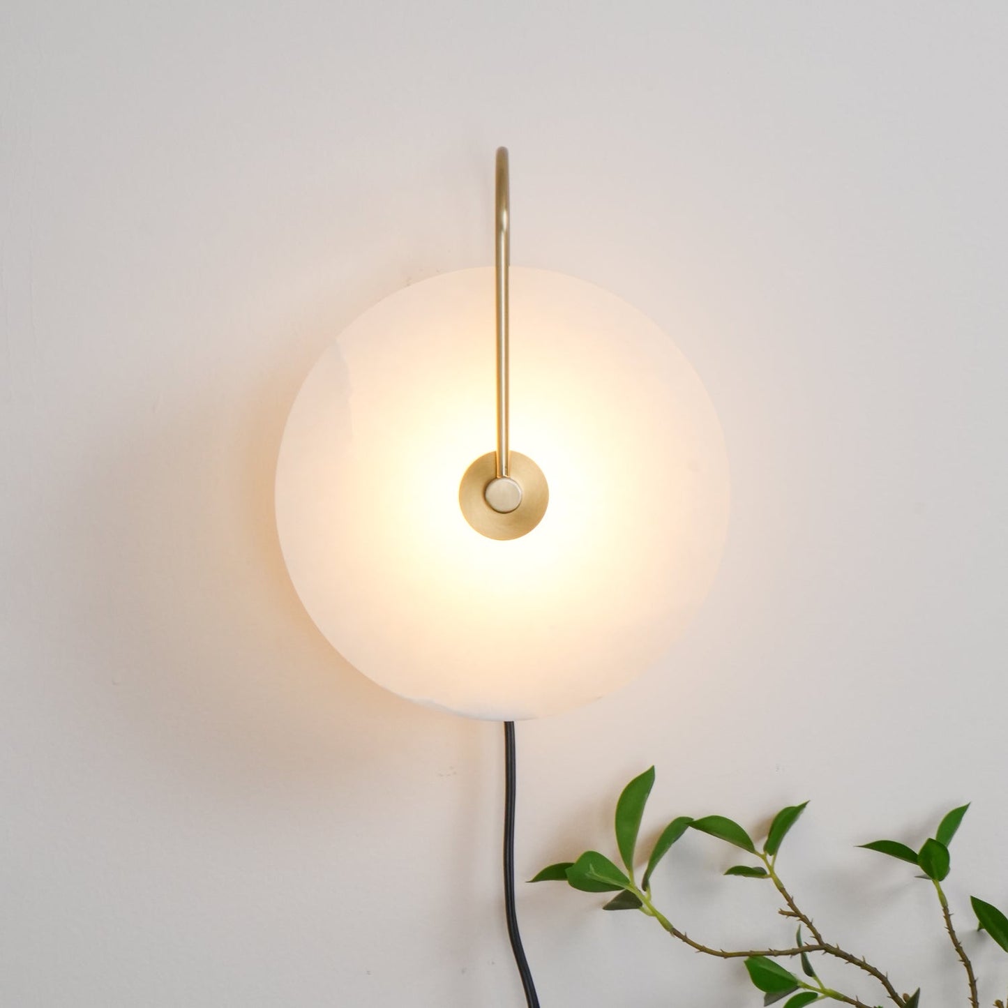 Alabaster LED Wall Lamp | High-Quality Alabaster | Multiple Sizes Available