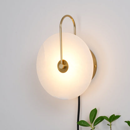 Alabaster LED Wall Lamp | High-Quality Alabaster | Multiple Sizes Available