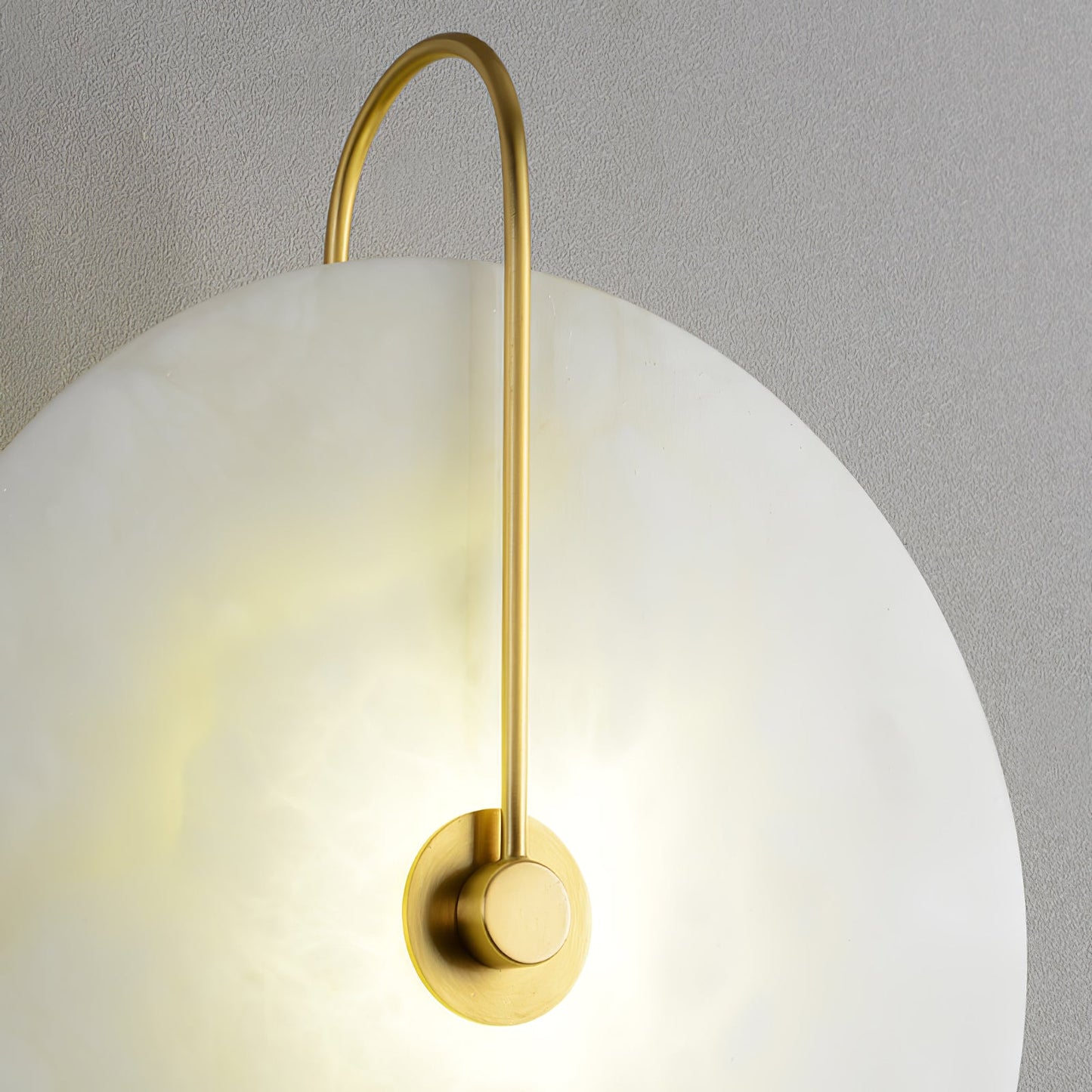 Alabaster LED Wall Sconce | Elegant Alabaster Stone | Multiple Sizes Available