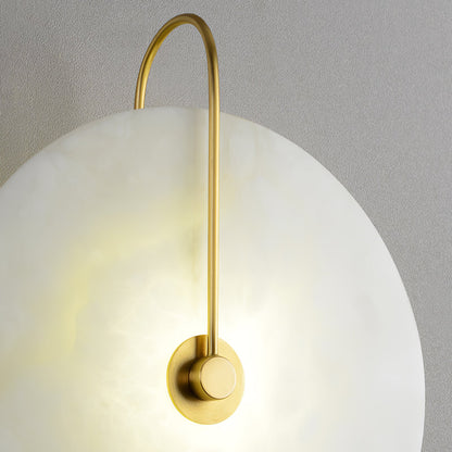 Alabaster LED Wall Sconce | Elegant Alabaster Stone | Multiple Sizes Available