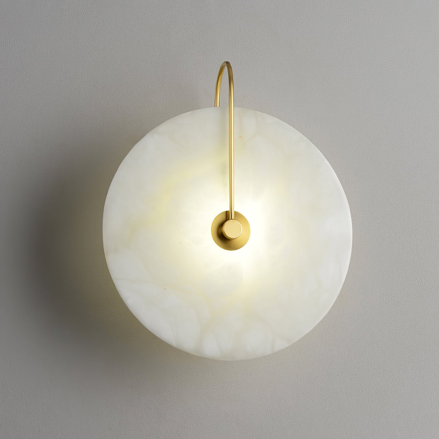 Alabaster LED Wall Sconce | Elegant Alabaster Stone | Multiple Sizes Available