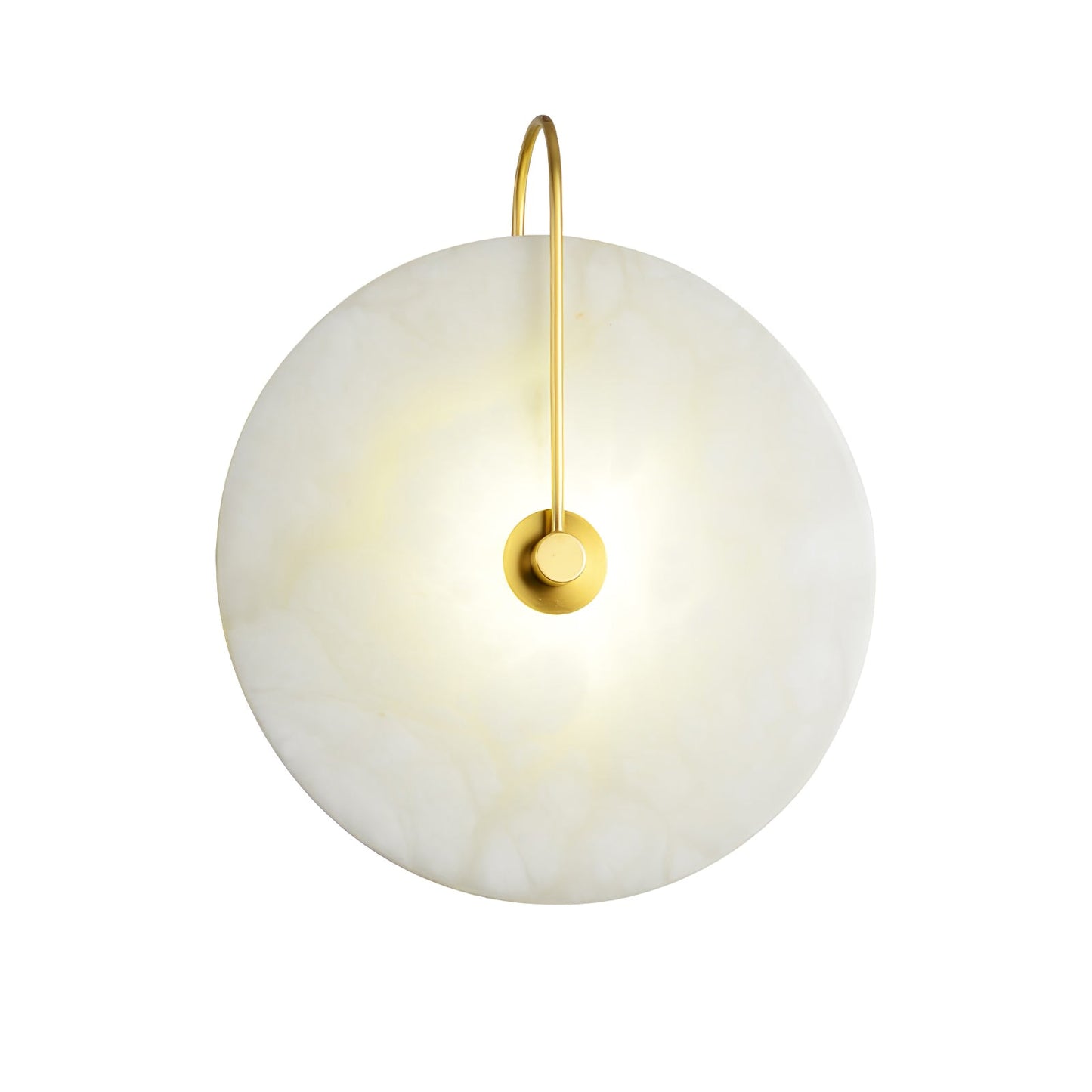 Alabaster LED Wall Sconce | Elegant Alabaster Stone | Multiple Sizes Available