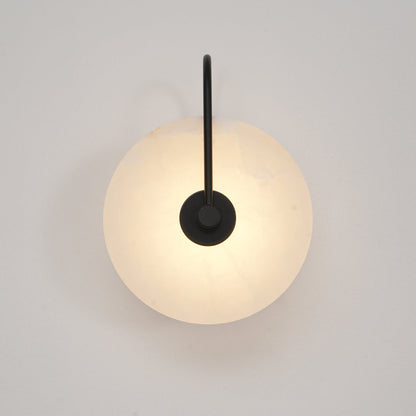 Alabaster LED Wall Sconce | Elegant Alabaster Stone | Multiple Sizes Available