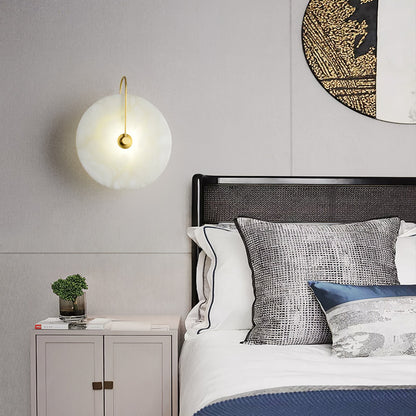 Alabaster LED Wall Sconce | Elegant Alabaster Stone | Multiple Sizes Available