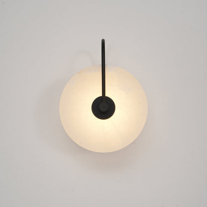 Alabaster LED Wall Sconce | Elegant Alabaster Stone | Multiple Sizes Available