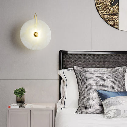 Alabaster LED Wall Sconce | Elegant Alabaster Stone | Multiple Sizes Available