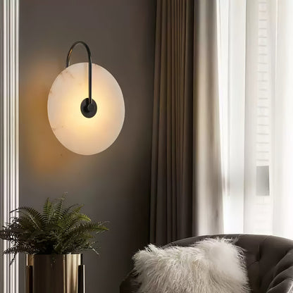 Alabaster LED Wall Sconce | Elegant Alabaster Stone | Multiple Sizes Available
