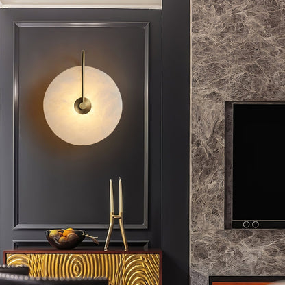 Alabaster LED Wall Sconce | Elegant Alabaster Stone | Multiple Sizes Available
