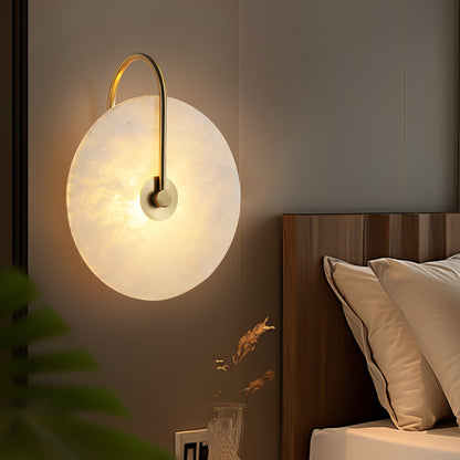 Alabaster LED Wall Sconce | Elegant Alabaster Stone | Multiple Sizes Available