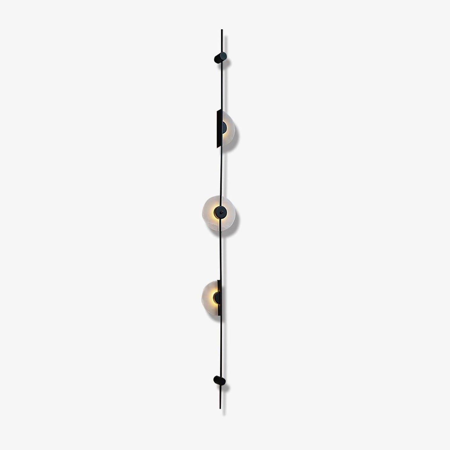 Alabaster Wall Sconce | Metal & Alabaster | Vertical