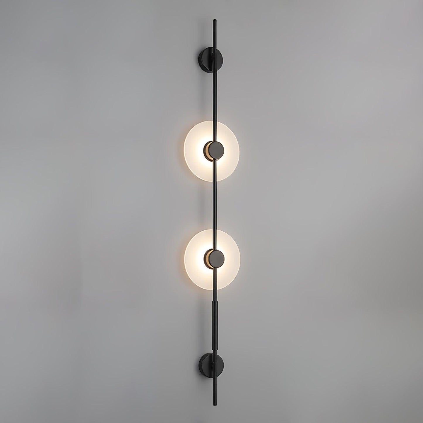 Alabaster Wall Sconce | Metal & Alabaster | Vertical