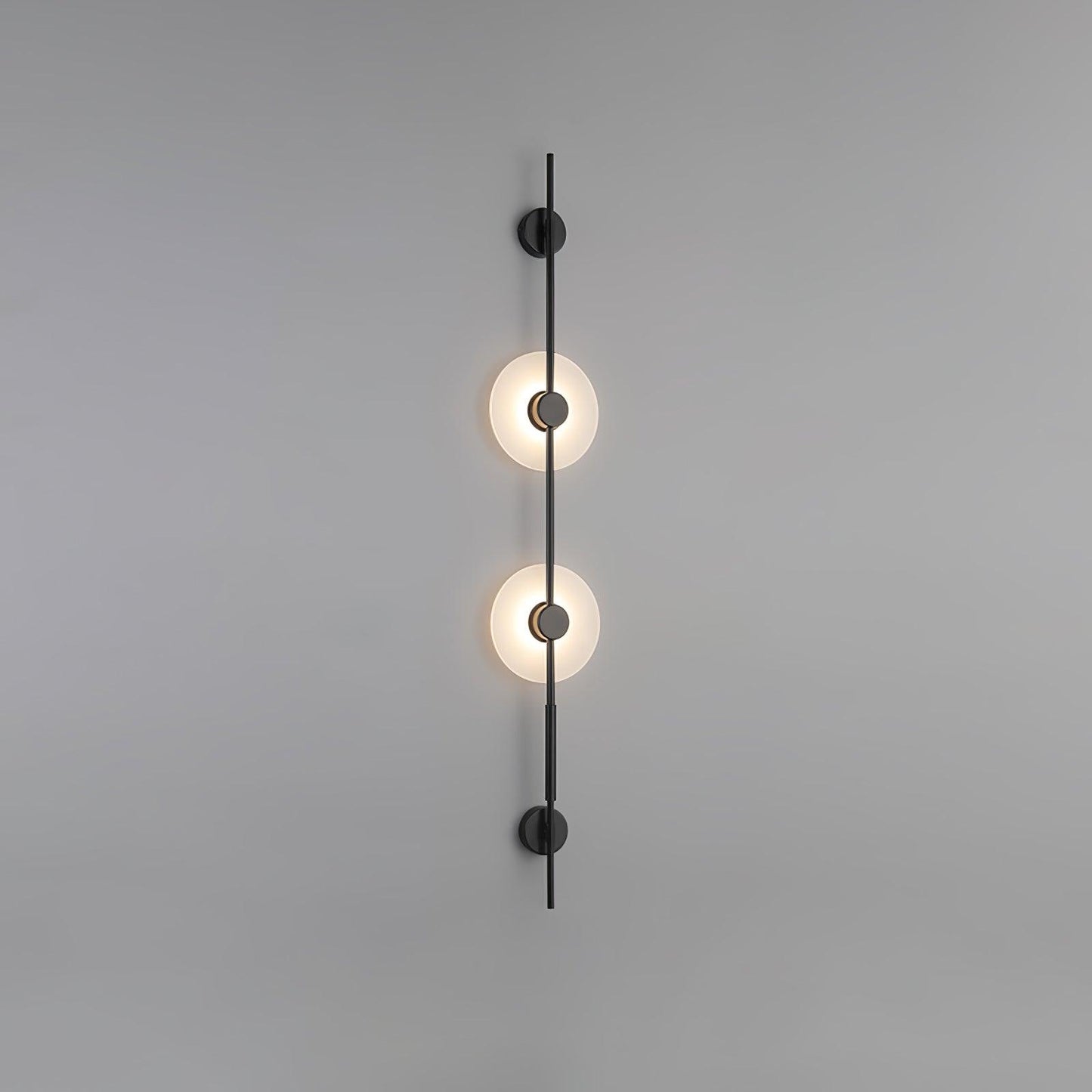 Alabaster Wall Sconce | Metal & Alabaster | Vertical