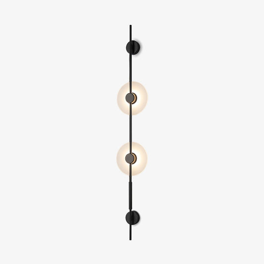 Alabaster Wall Sconce | Vertical Design | White