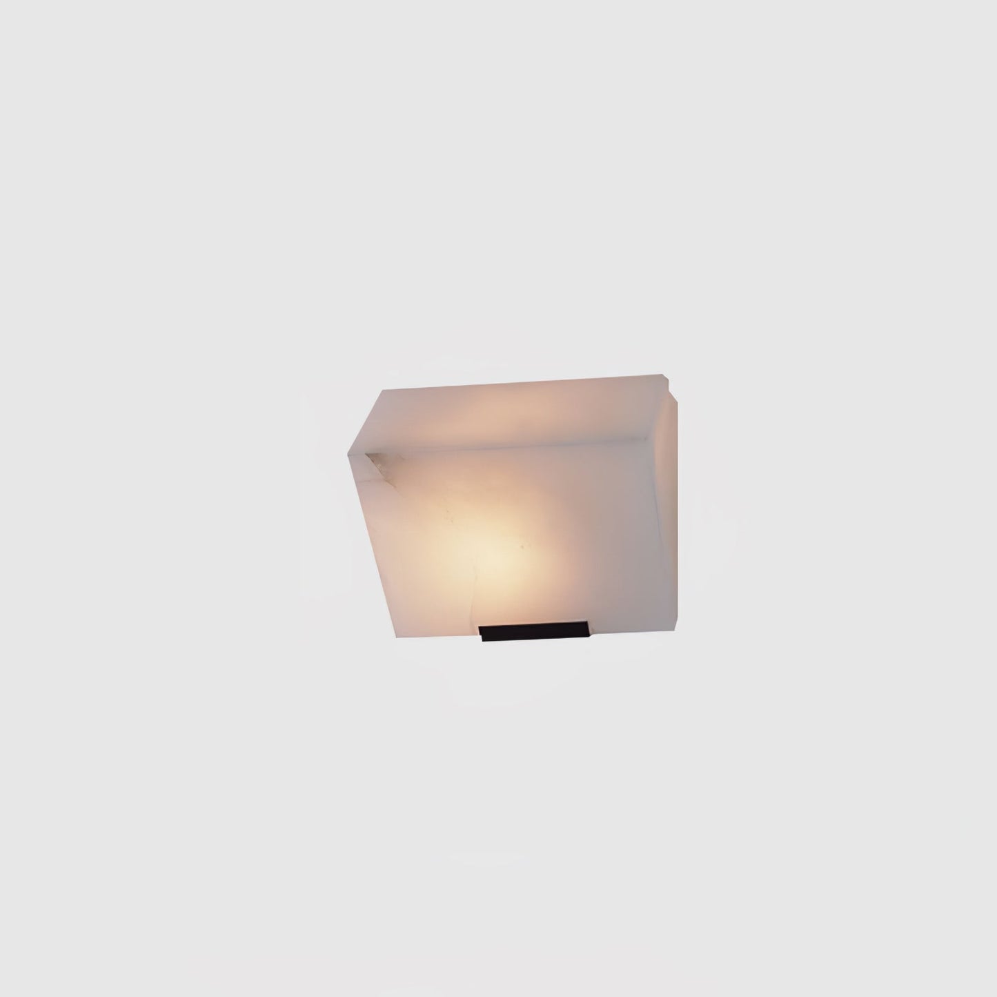 Alabaster Wall Lamp | White Alabaster & Metal | 2-Pack