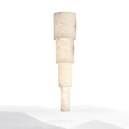 Alba Wall Sconce | Alabaster | White