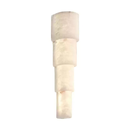 Alba Wall Sconce | Alabaster | White