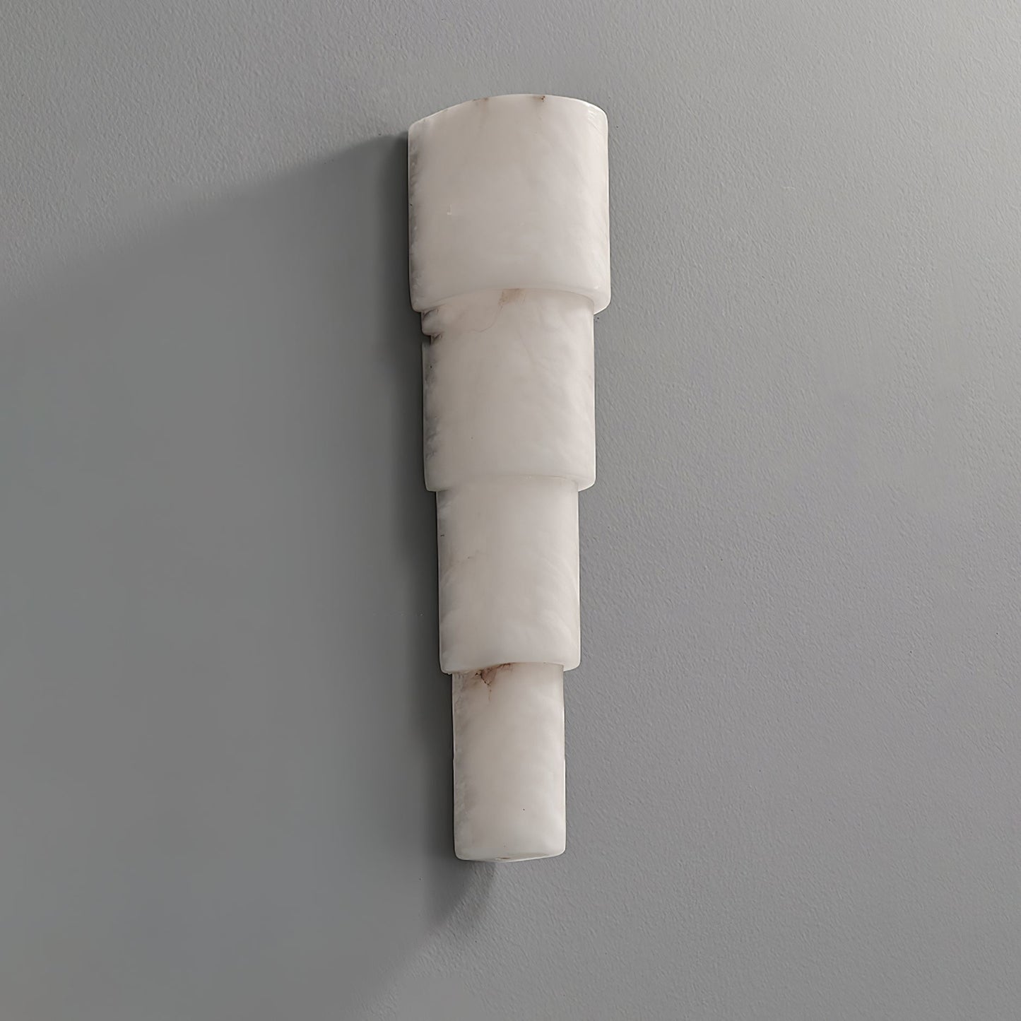 Alba Wall Sconce | Alabaster | White