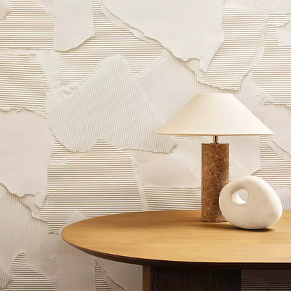 Alba Stone Table Lamp | Marble Base | Grey